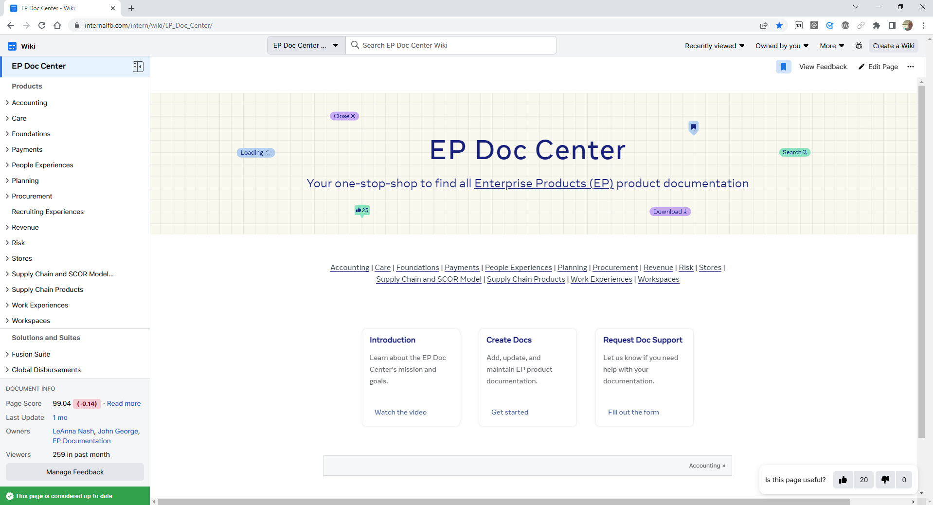 EP Doc Center